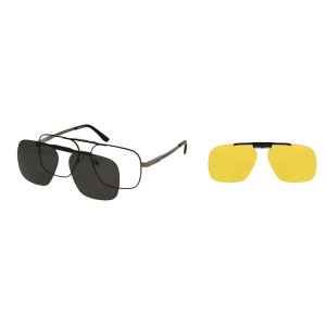Γυαλιά οράσεως με clip on Solano CL10243A SET
